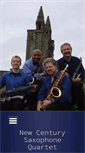 Mobile Screenshot of newcenturysax.com