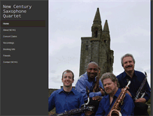 Tablet Screenshot of newcenturysax.com